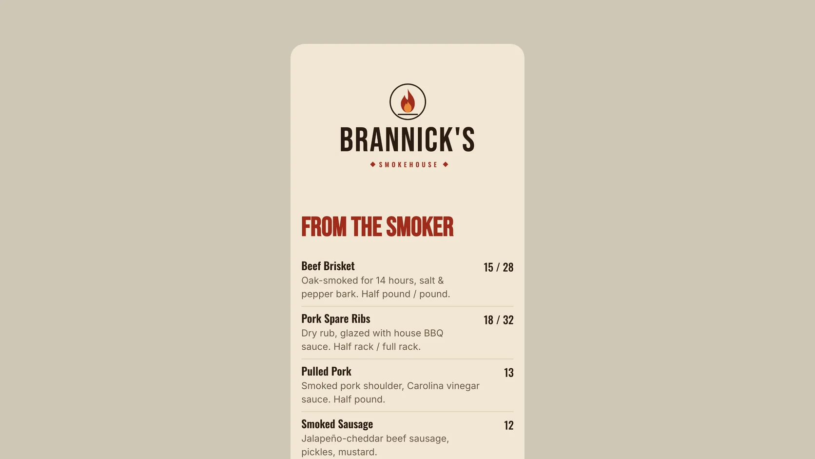 40 BBQ Menu Ideas + Prices for 2026